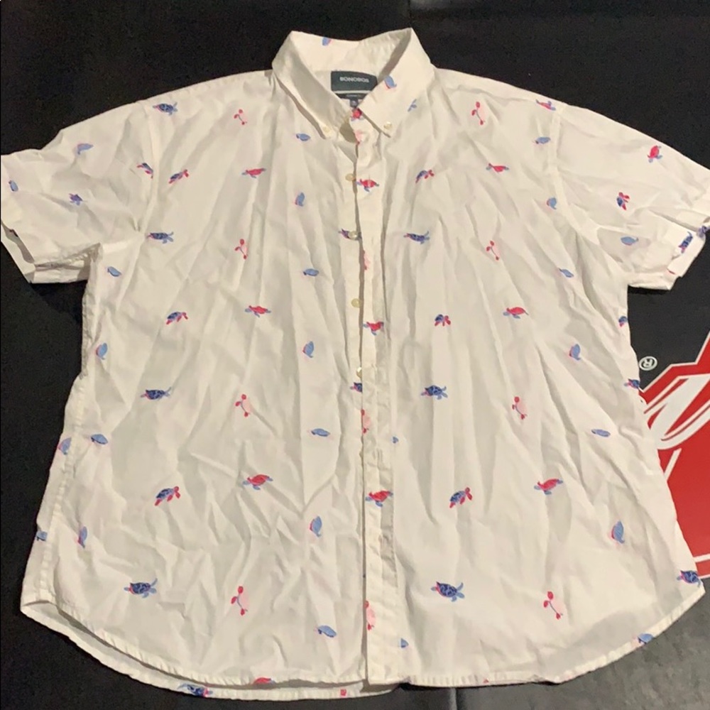 Bonobos XL Standard Fit short sleeve button down